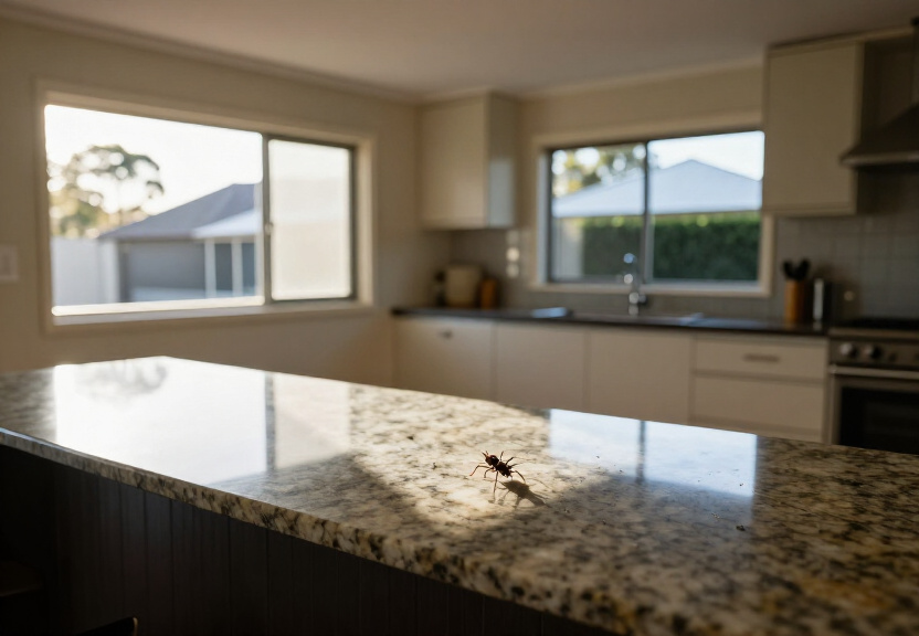 Cockroach-free kitchen in Glenbrook after treatment